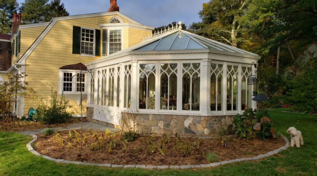 victorian house with conservatory victorian house with conservatory